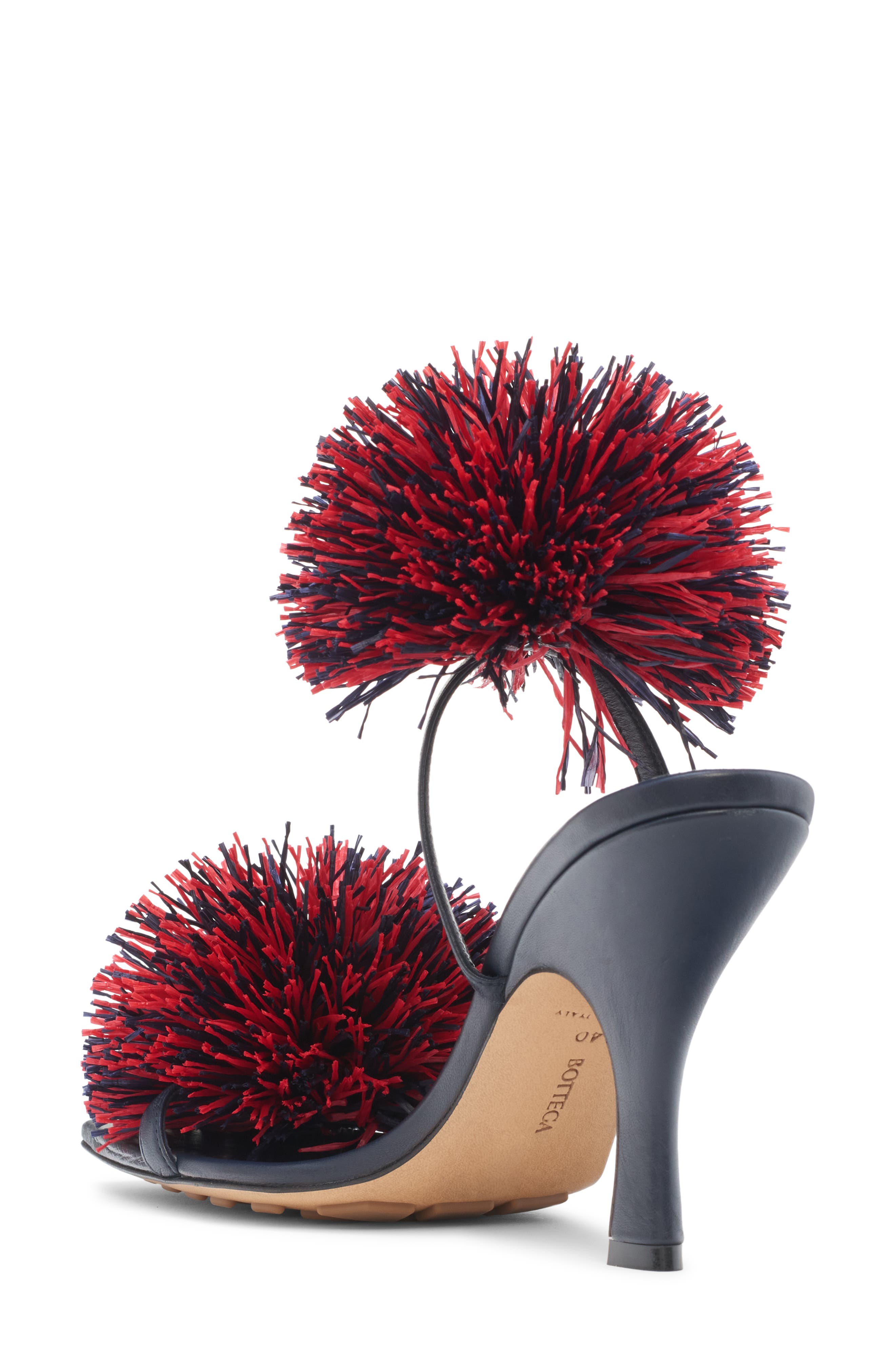 Bottega Veneta Adam Pom Slide Sandal, Alternate, color, 