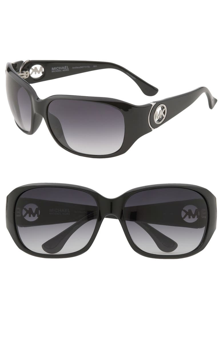 MICHAEL Michael Kors 'Antilles' Square Sunglasses, Main, color, 