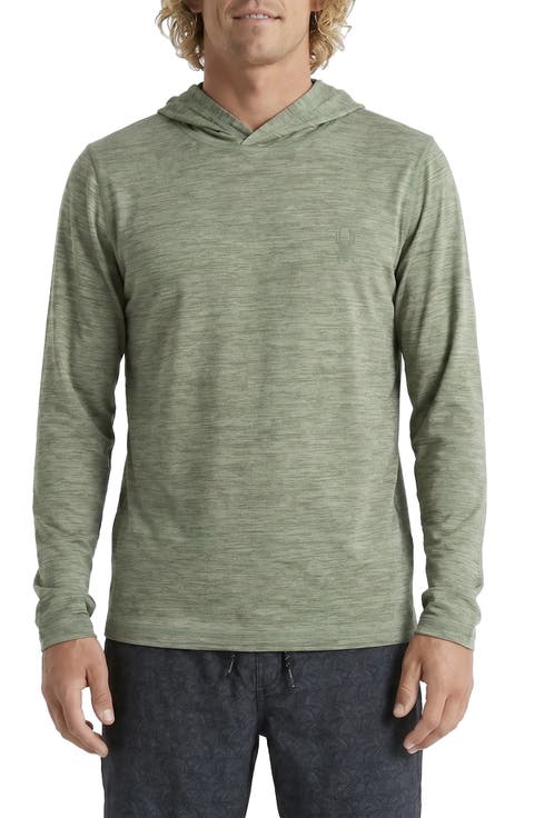 Core Heather Hooded Rashguard