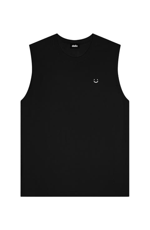 Mens Lil Smile Muscle Tank