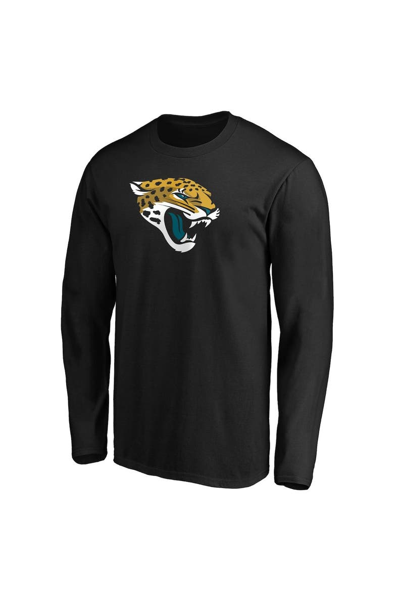 FANATICS Men's Fanatics Branded Black Jacksonville Jaguars Big & Tall Primary Team Logo Long Sleeve T-Shirt, Alternate, color, 