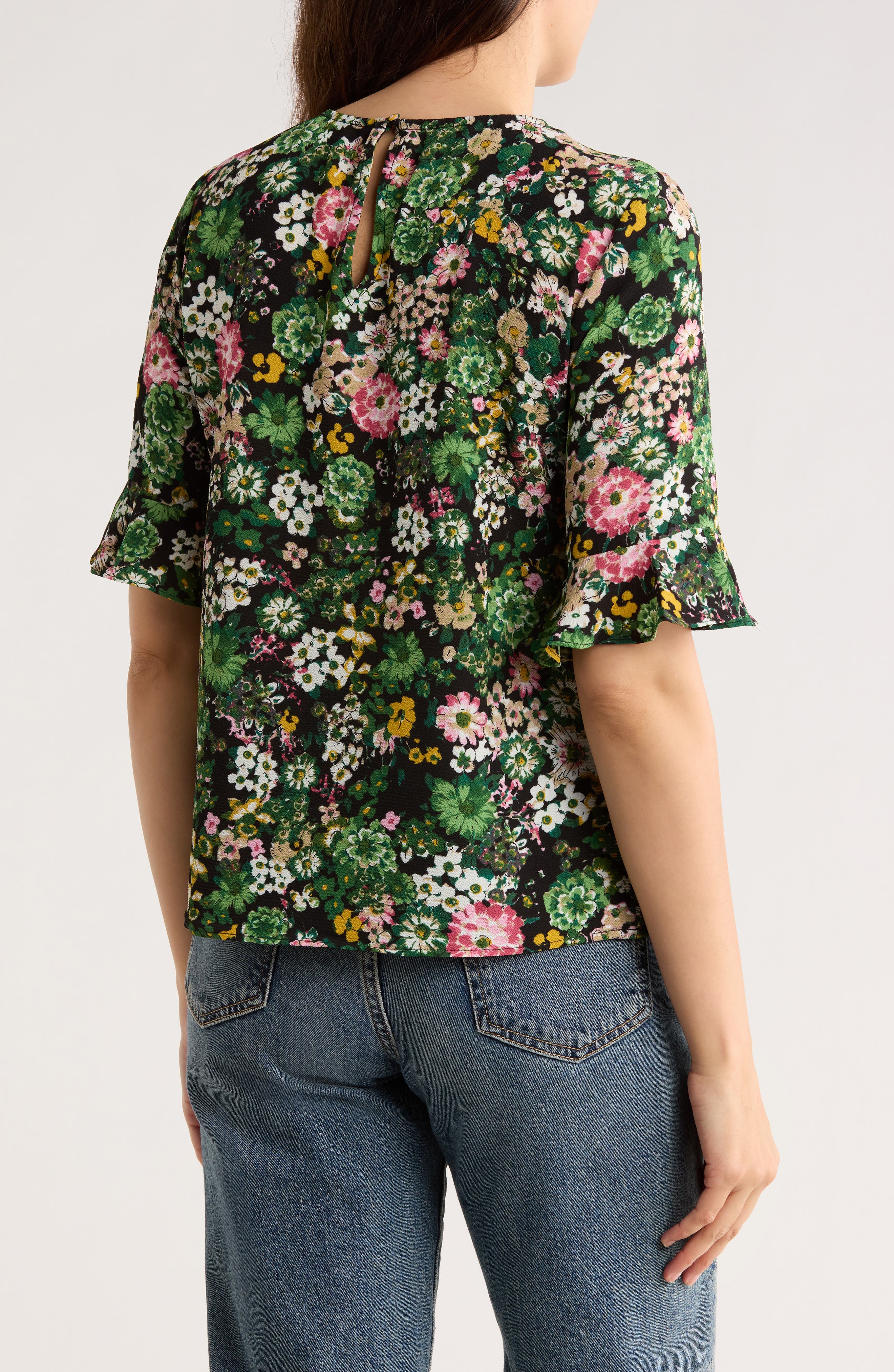 Ruffle Sleeve Top - image 2