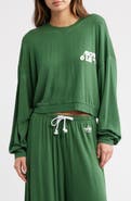 BOYS LIE Kara Crewneck Crop Sweatshirt