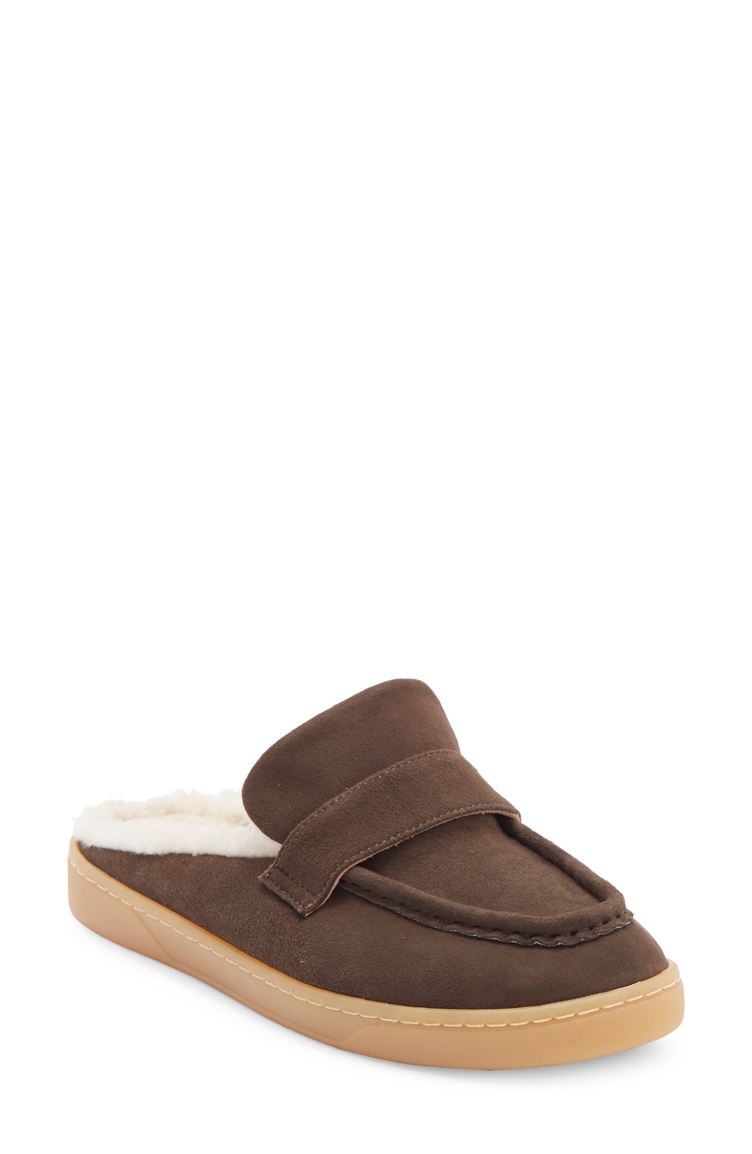 JSlides Hudson Faux Shearling Lined Mule