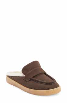 JSlides Hudson Faux Shearling Lined Mule