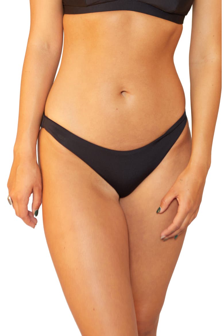 Surf Bikini Bottoms, Main, color, BLACK