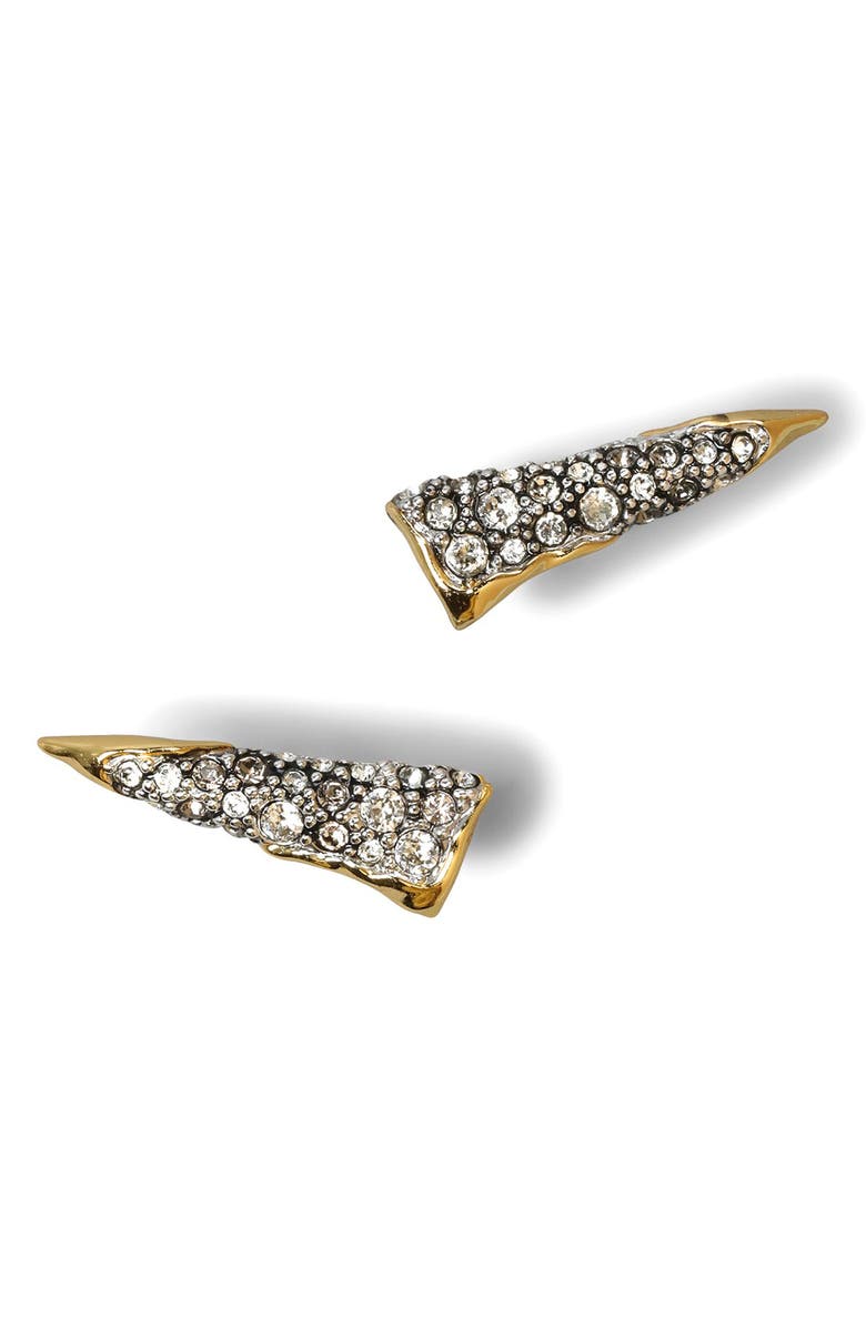 Alexis Bittar Solanales Pavé Spear Stud Earrings, Main, color,