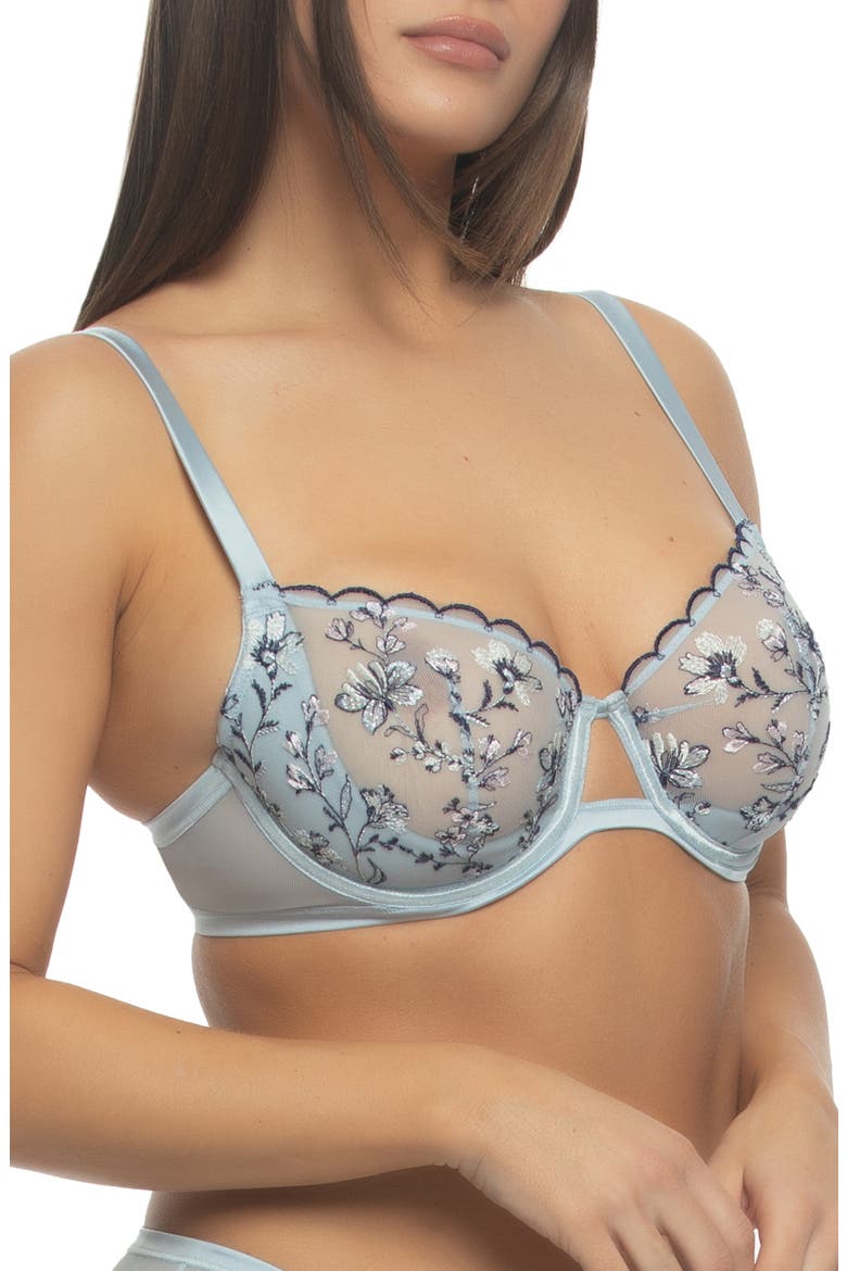 Allure Underwire Bra, Alternate, color, SKY BLOSSOM