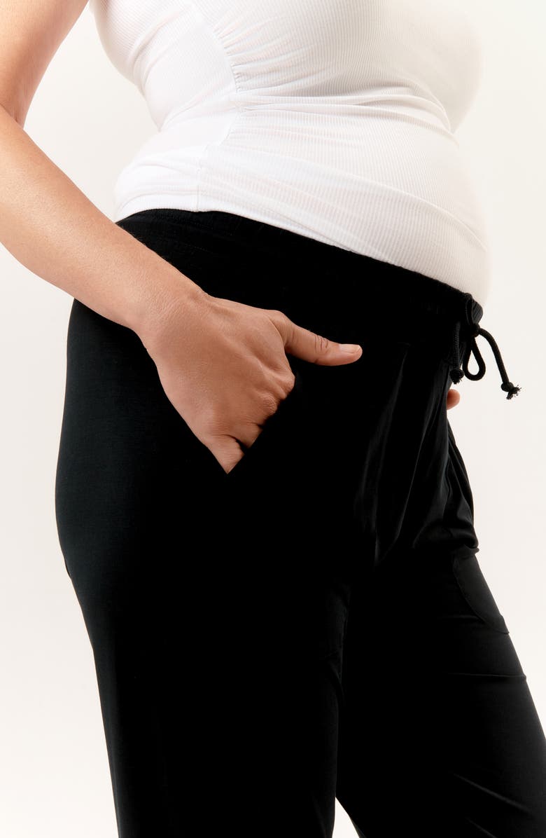 Nom Maternity Jersey Maternity Joggers, Alternate, color,