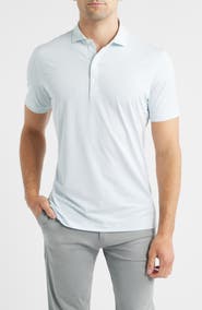 johnnie-O Michael Stripe Performance Golf Polo