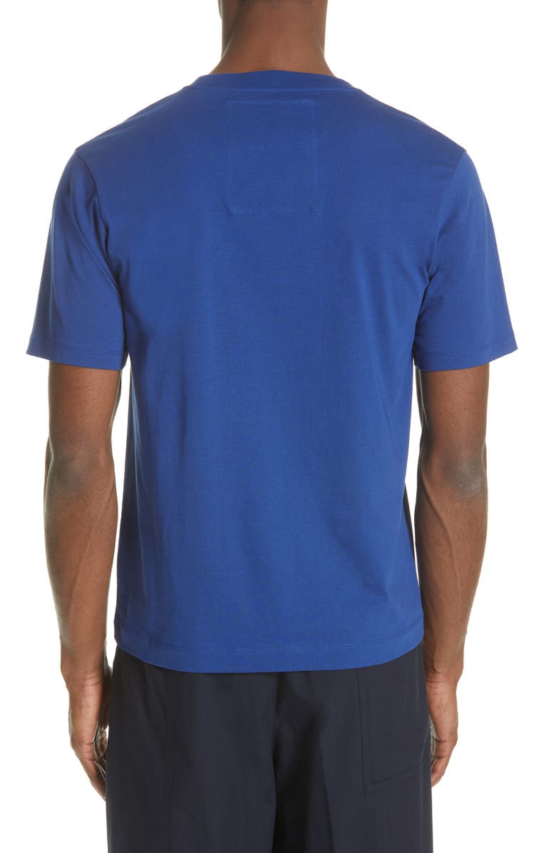 Dries Van Noten Welle Wave Print T-Shirt, Alternate, color, 