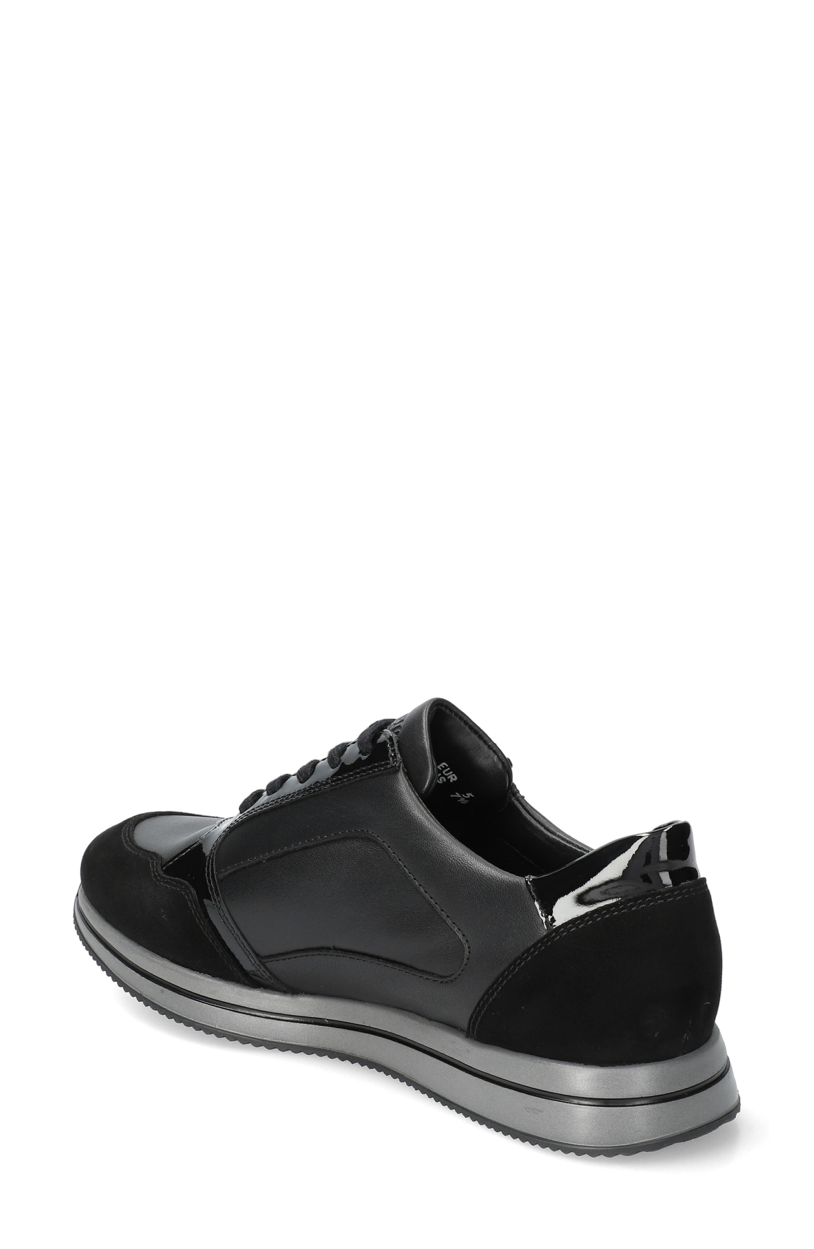 Leenie Sneaker, Alternate, color, BLACK/ BLACK