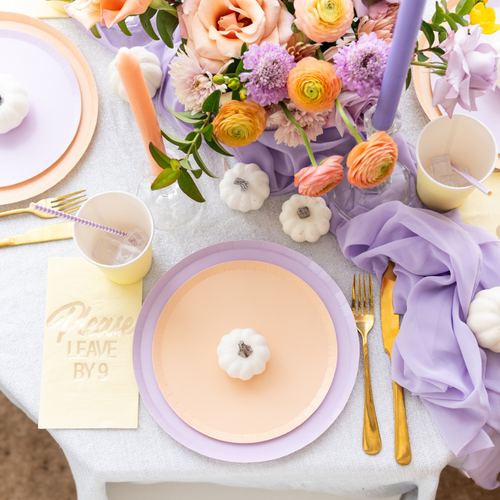 Jollity & Co Shade Collection Dessert Plates In Sand