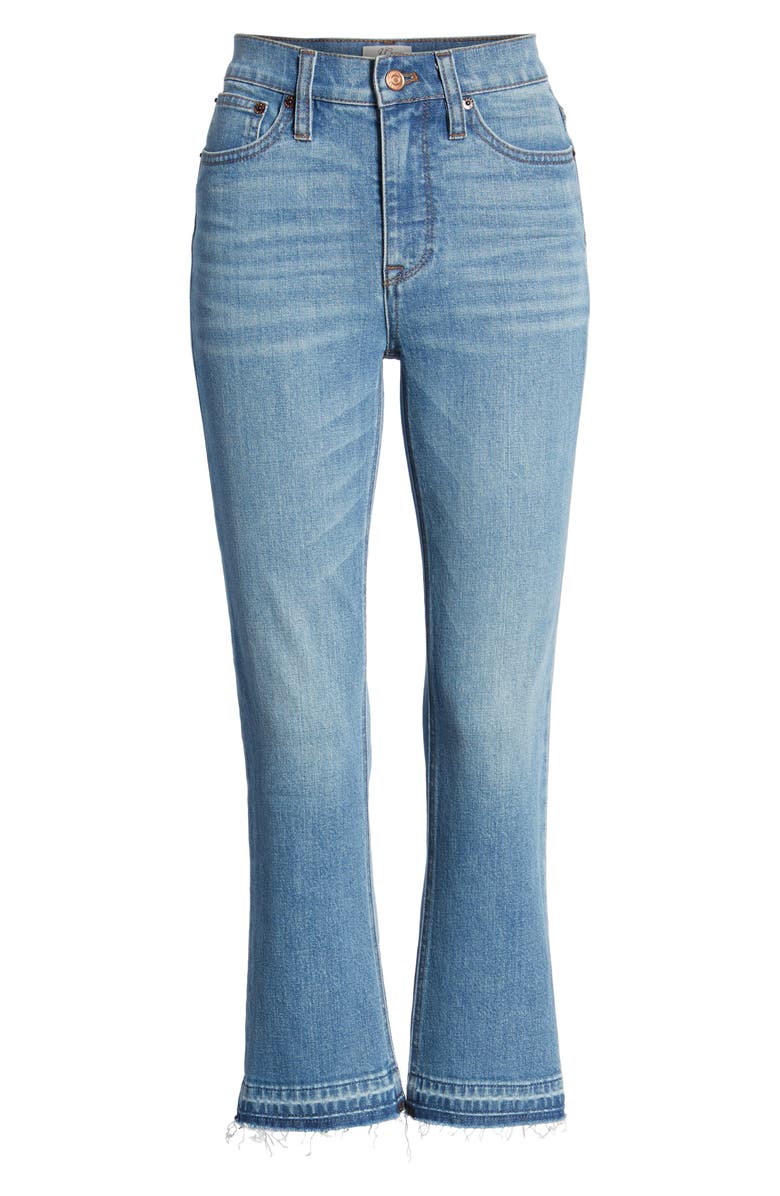 J.Crew Billie Demi Boot Crop Jeans, Alternate, color,