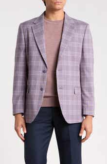 Plaid Stretch Sport Coat