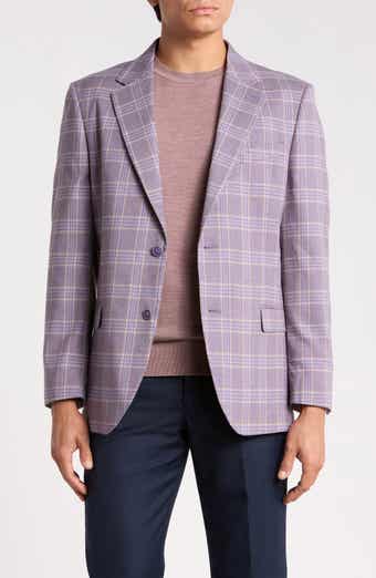 Plaid Stretch Sport Coat