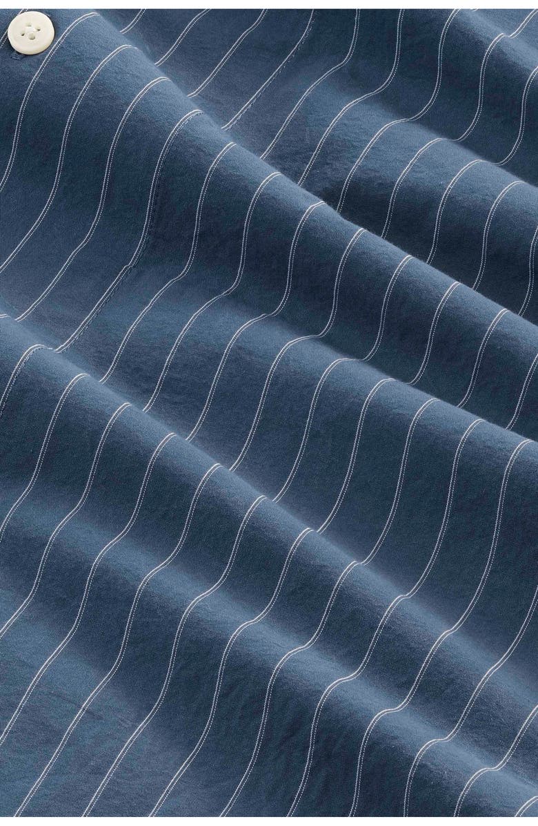 NN07 Reed Organic Cotton Shirt Jacket, Alternate, color, Blue Stripe