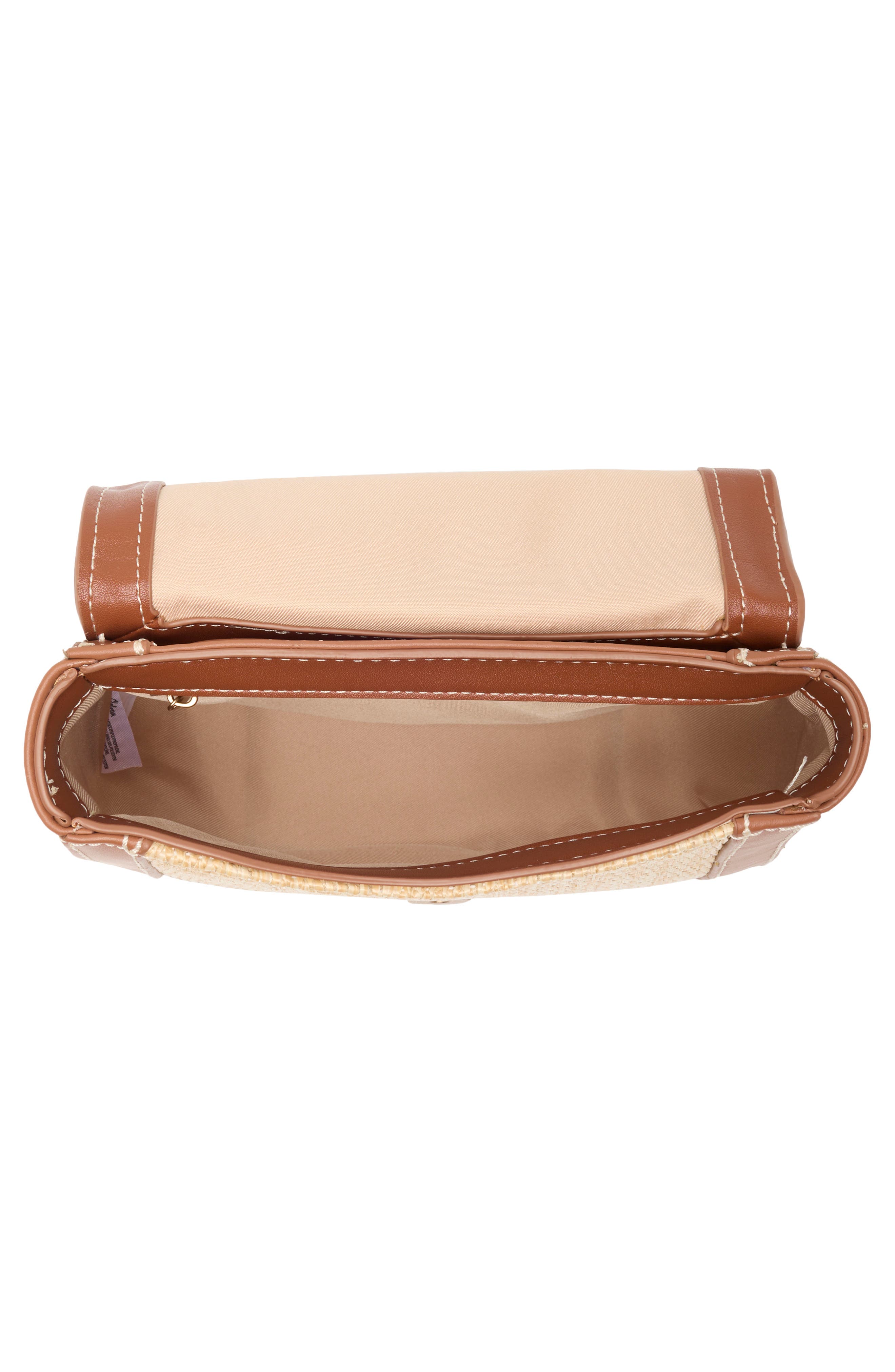 Sam Edelman Marsella Woven Top Handle Bag, Alternate, color, 