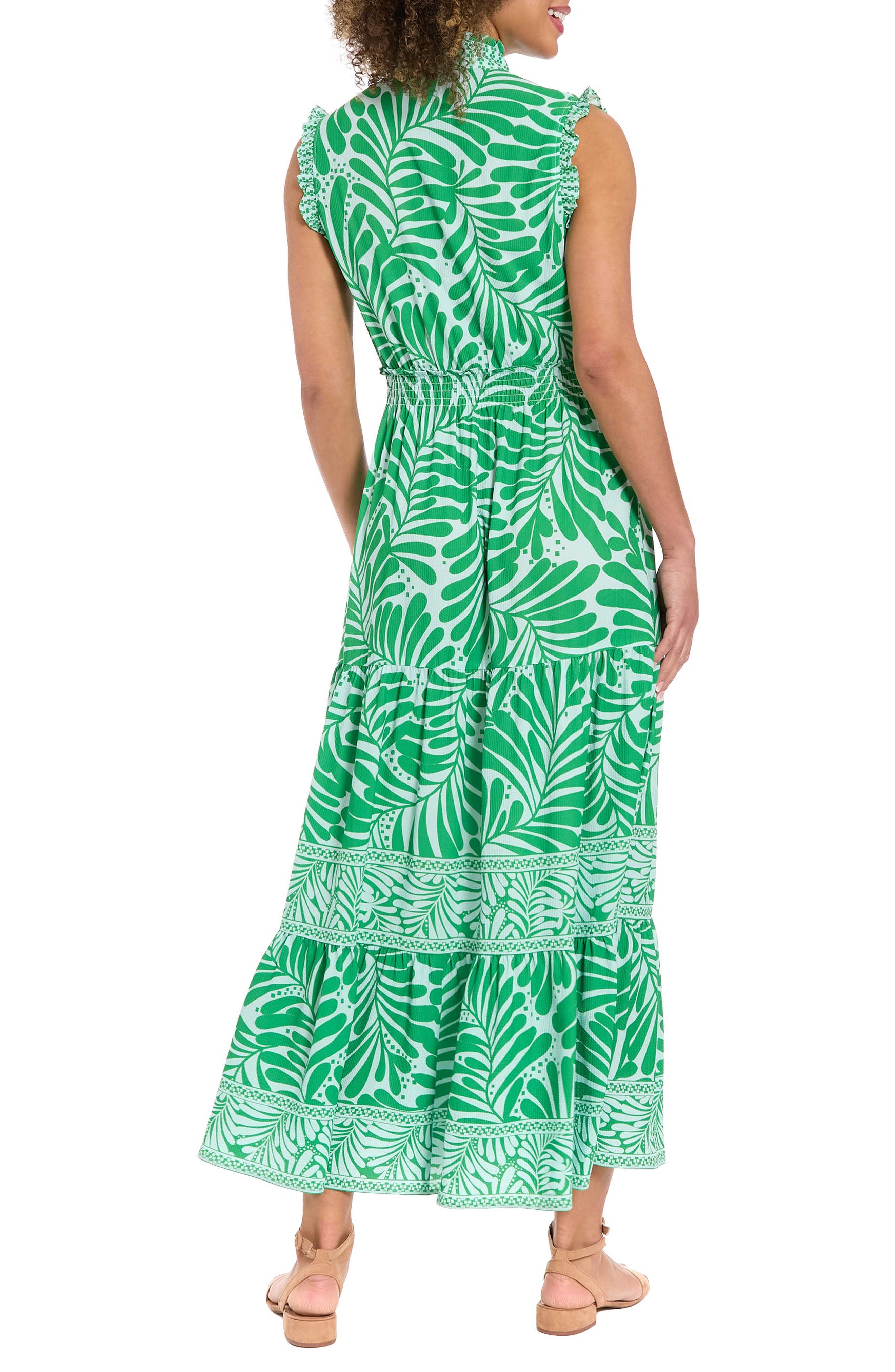 Ruffle Tiered Maxi Dress - image 2