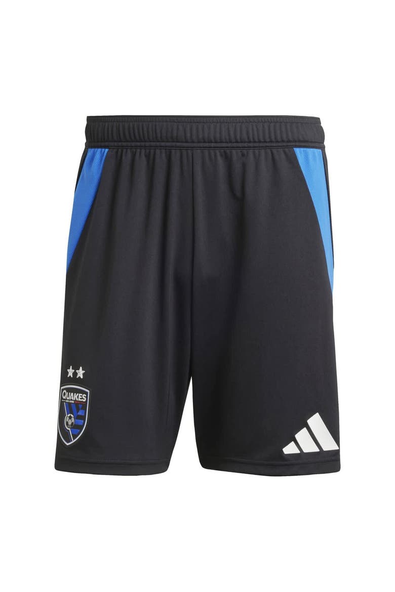 Men's adidas  Black San Jose Earthquakes Home 2025 Headliner Authentic Shorts, Alternate, color, Black