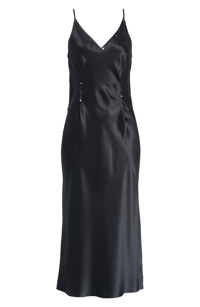 alexanderwang.t T by Alexander Wang Silk Charmeuse Slipdress, Alternate, color, 