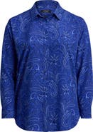 Lauren Ralph Lauren Kotta Paisley Print Button-Up Shirt