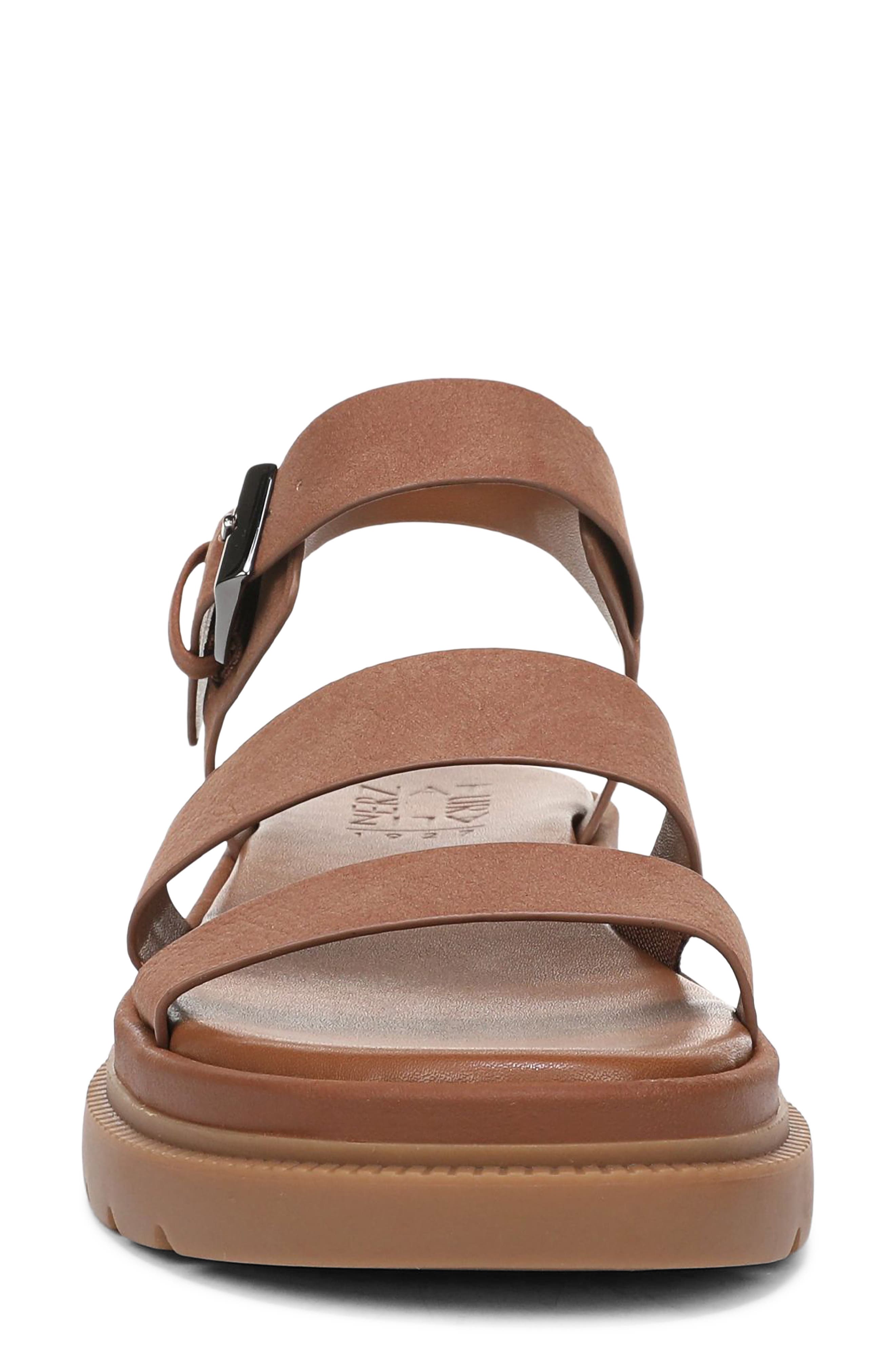 Avenue Ankle Strap Platform Sandal, Alternate, color, WALNUT WAKE