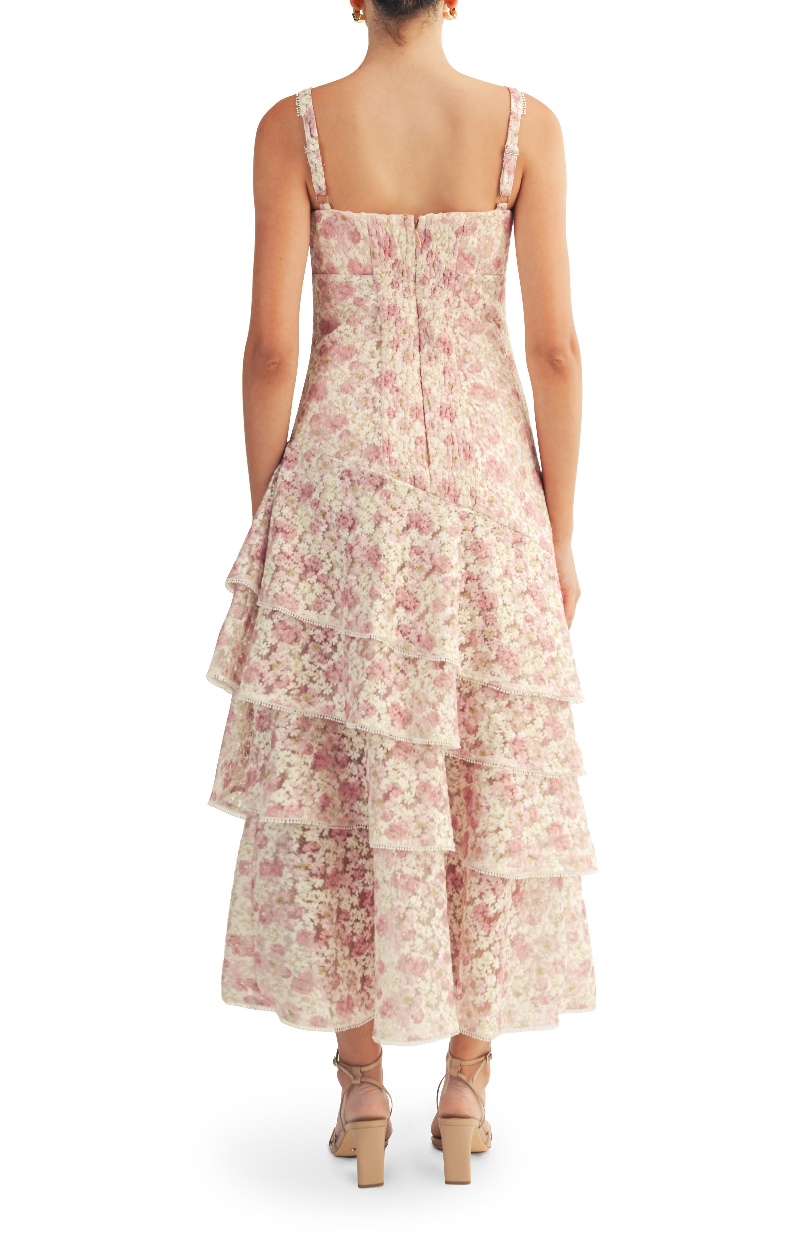 Lorraine Layered Ruffle Sleeveless Maxi Dress - image 2
