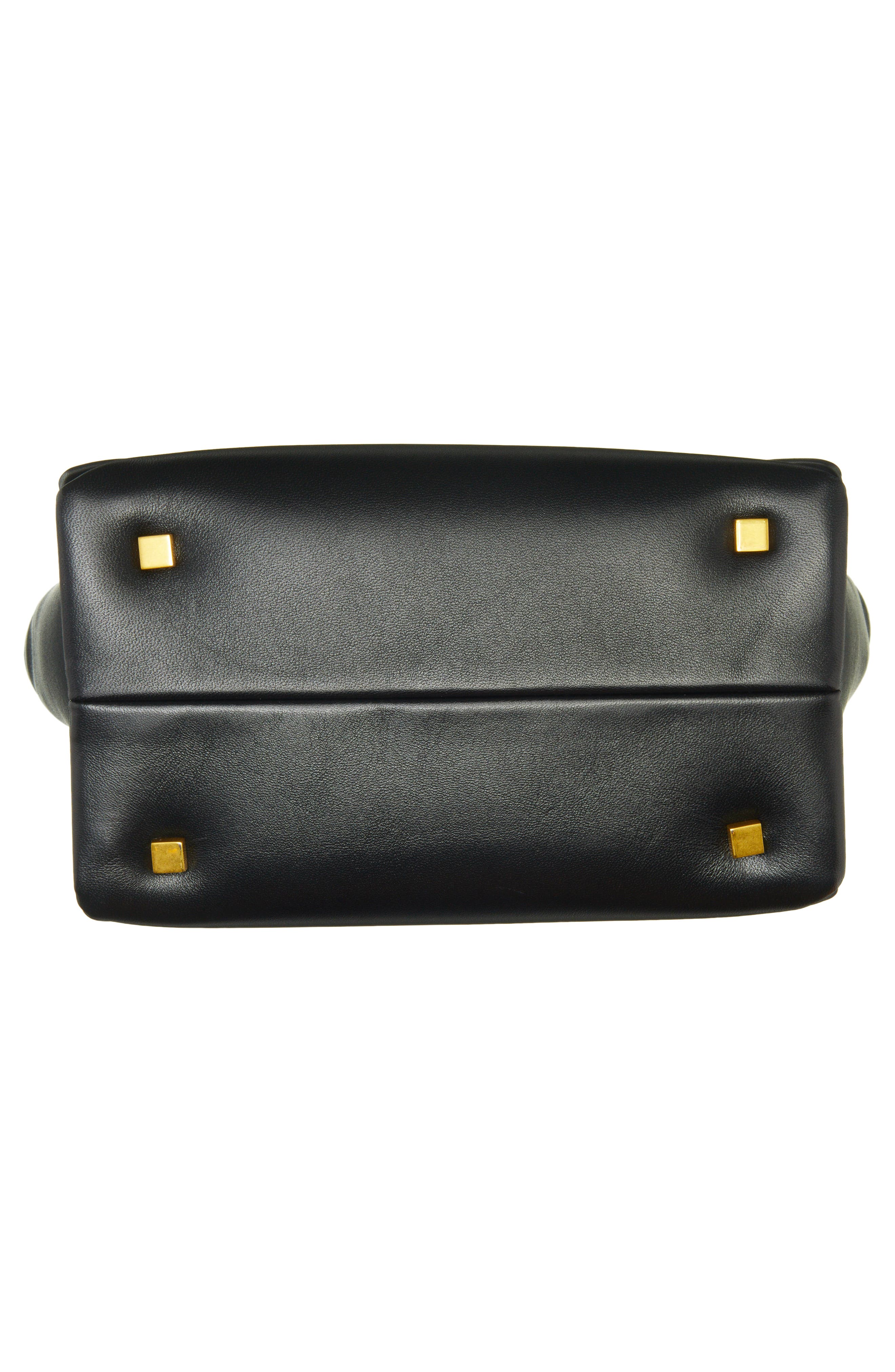 Valentino Garavani One Stud Small Leather Top Handle Bag, Alternate, color, 