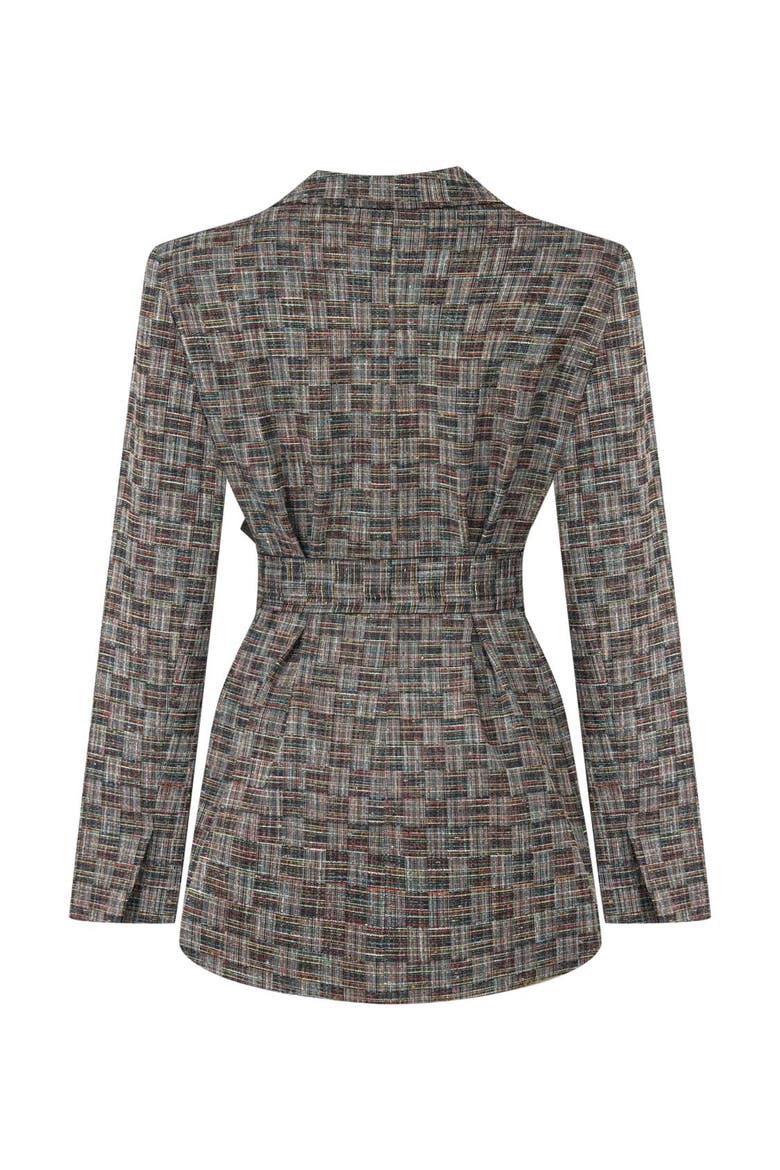 Double-Sided Belt Designed Jacket, Alternate, color, Multi-Colored