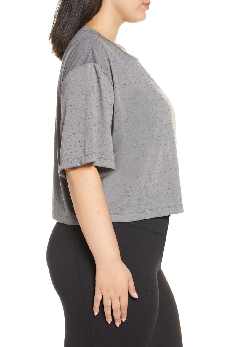Rito Crop T-Shirt, Alternate, color, GREY SHADE