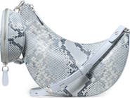 Kate Spade New York duo snakeskin embossed leather crossbody bag