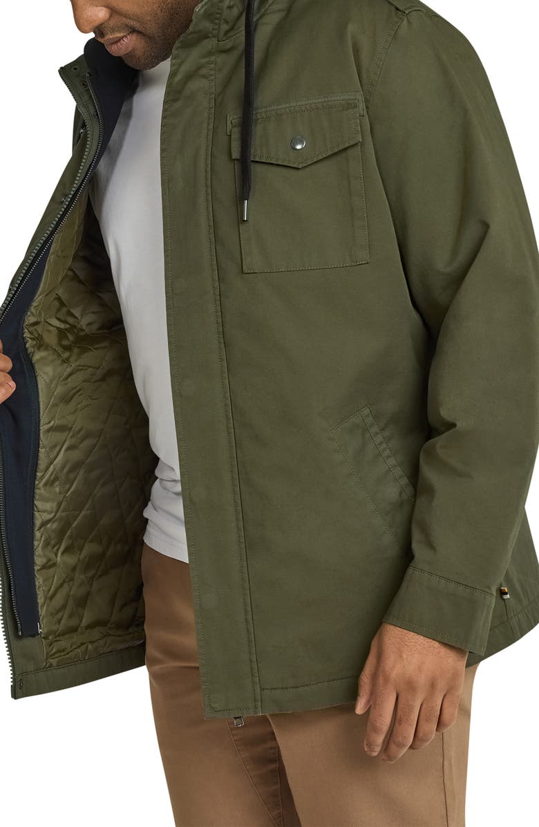 Johnny Bigg Reserve Hooded Layered Jacket, Alternate, color, 