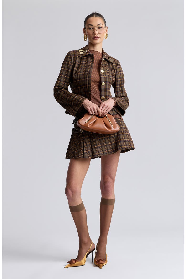 Plaid Slim Jacket, Alternate, color, RETRO PLAID