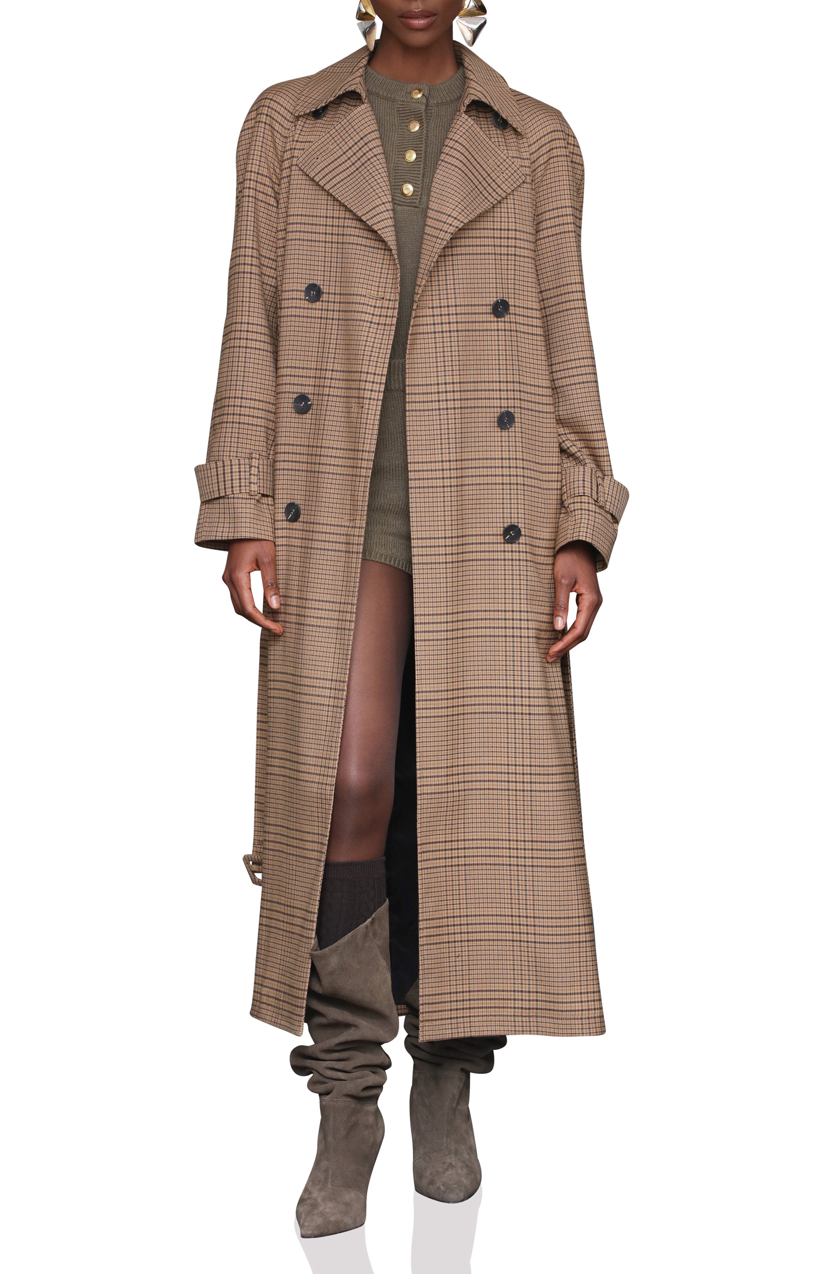 STORAMA 18AW KNIT TRENCH COAT ニット　トレンチコート Women\u0027s Synthetic Trench Coats | Nordstrom