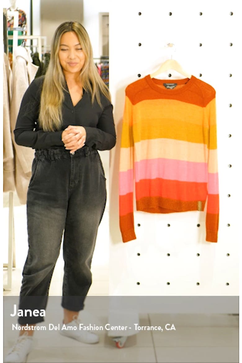 Colorful Stripe Pullover video