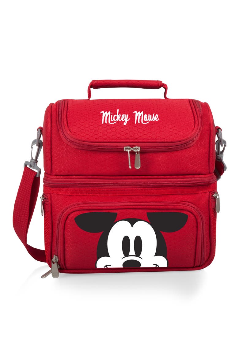 x Disney® Mickey Mouse Pranzo Cooler Tote Bag, Main, color, RED