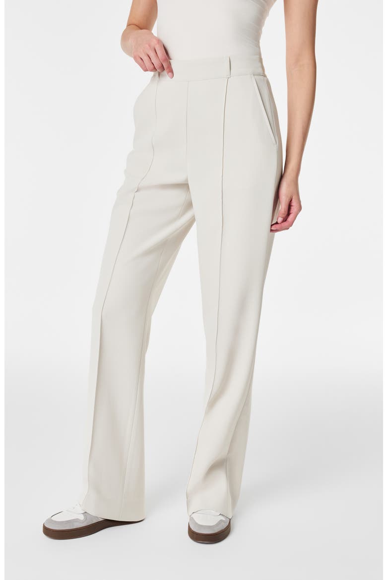 Opacity Crepe Pants, Main, color, PARCHMENT