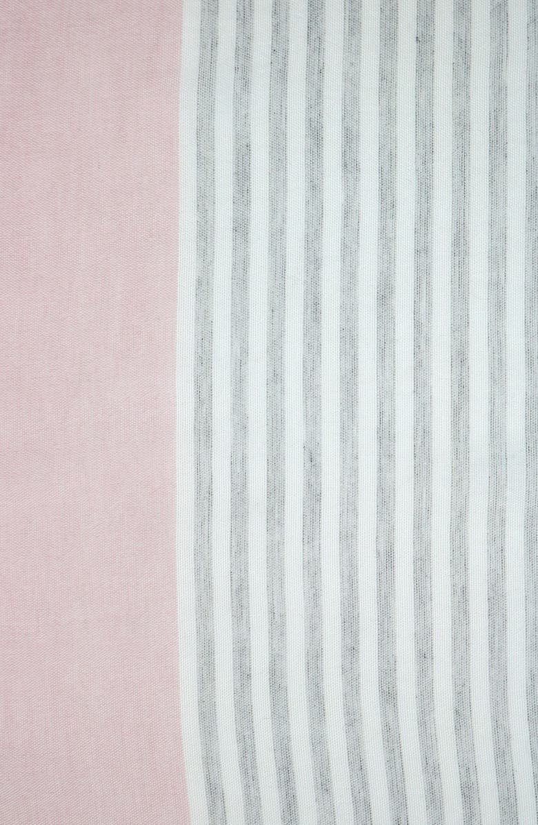 Nicoletta Rosi Reversible Yarn Dyed Fringe Scarf, Alternate, color,