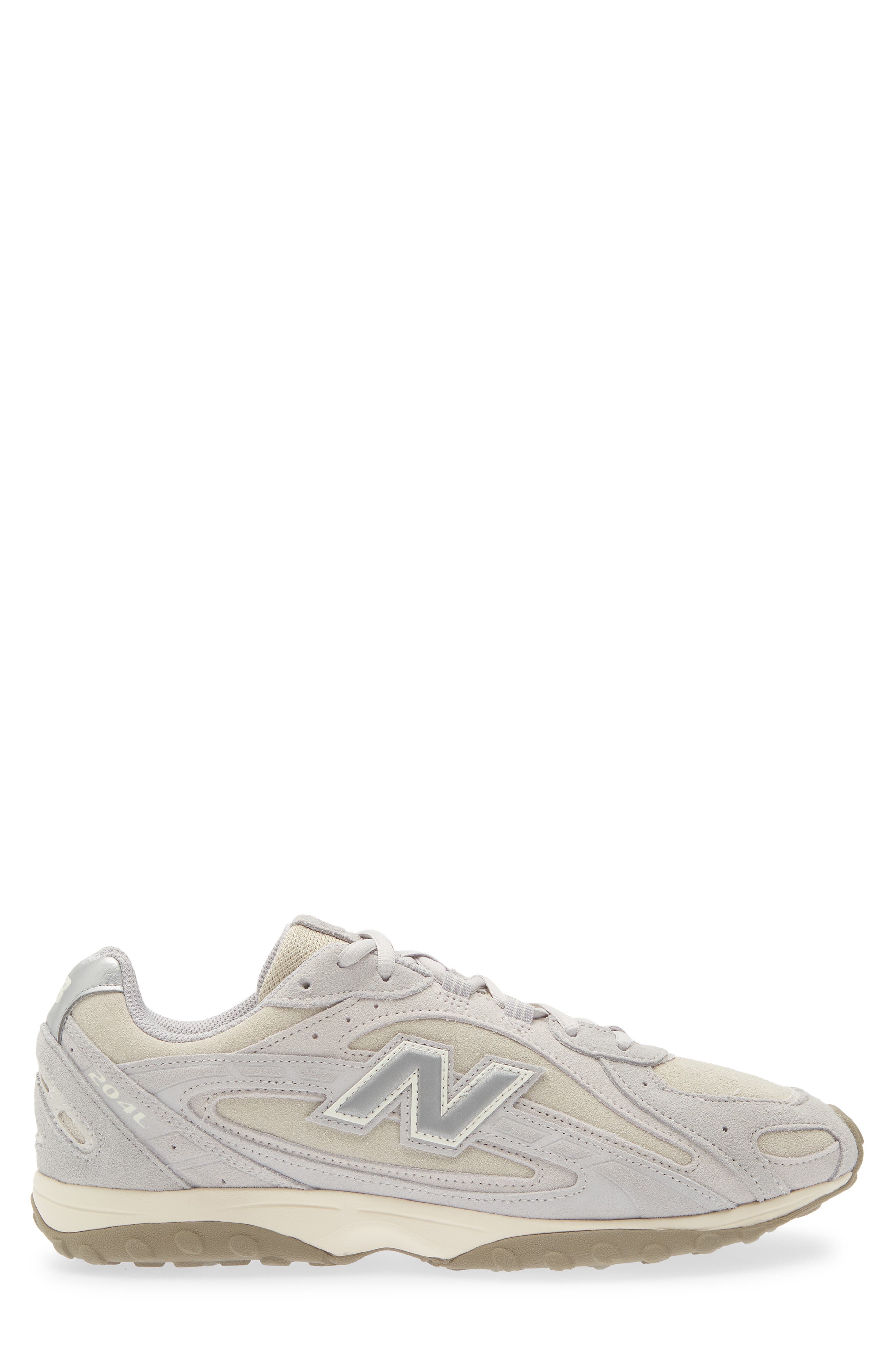 Gender Inclusive 204L Leather Sneaker, Alternate, color, GREY MATTER/ SHIPYARD