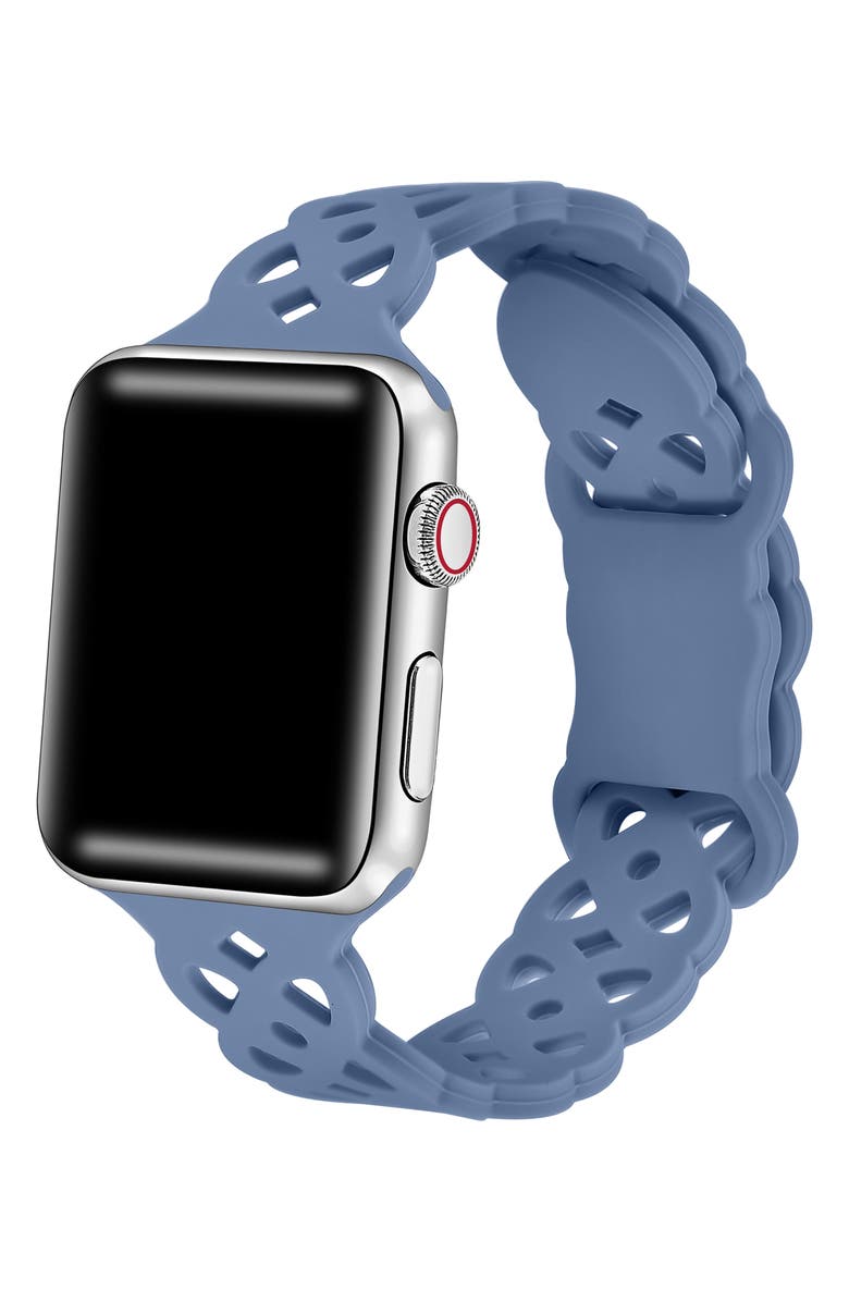 The Posh Tech Lace Silicone Apple Watch<sup>®</sup> Watchband, Alternate, color, 