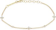 Zoë Chicco Small Quad Diamond Bracelet