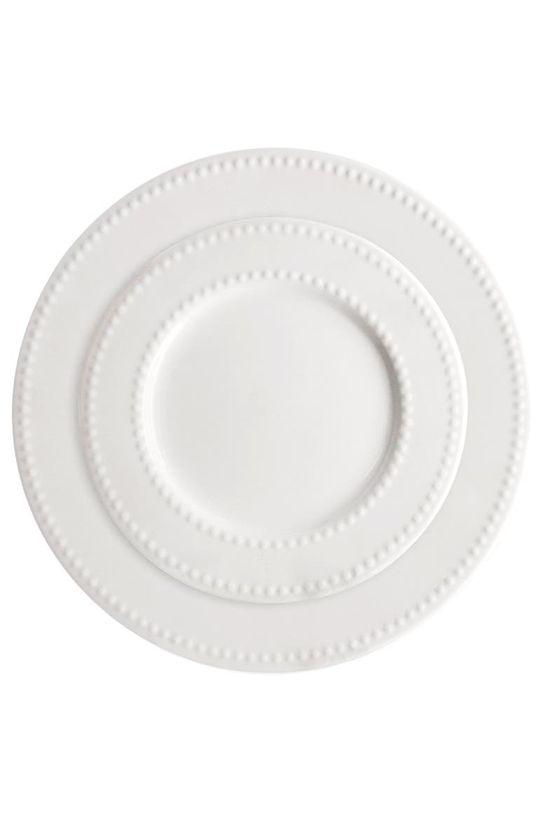 Olevia 16 Piece Stoneware Dinnerware Set in White, Alternate, color, White