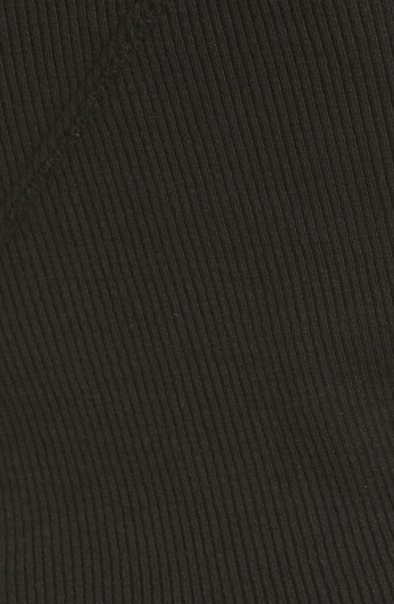 Talia Byre Asymmetric Rib Cotton Blend Jersey Tank, Alternate, color, 