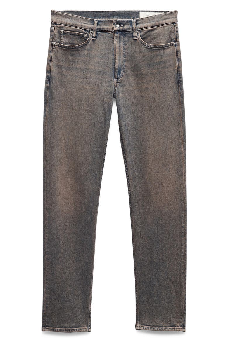 Fit 2 Authentic Stretch Slim Fit Jeans, Alternate, color, OCHRE BLUE