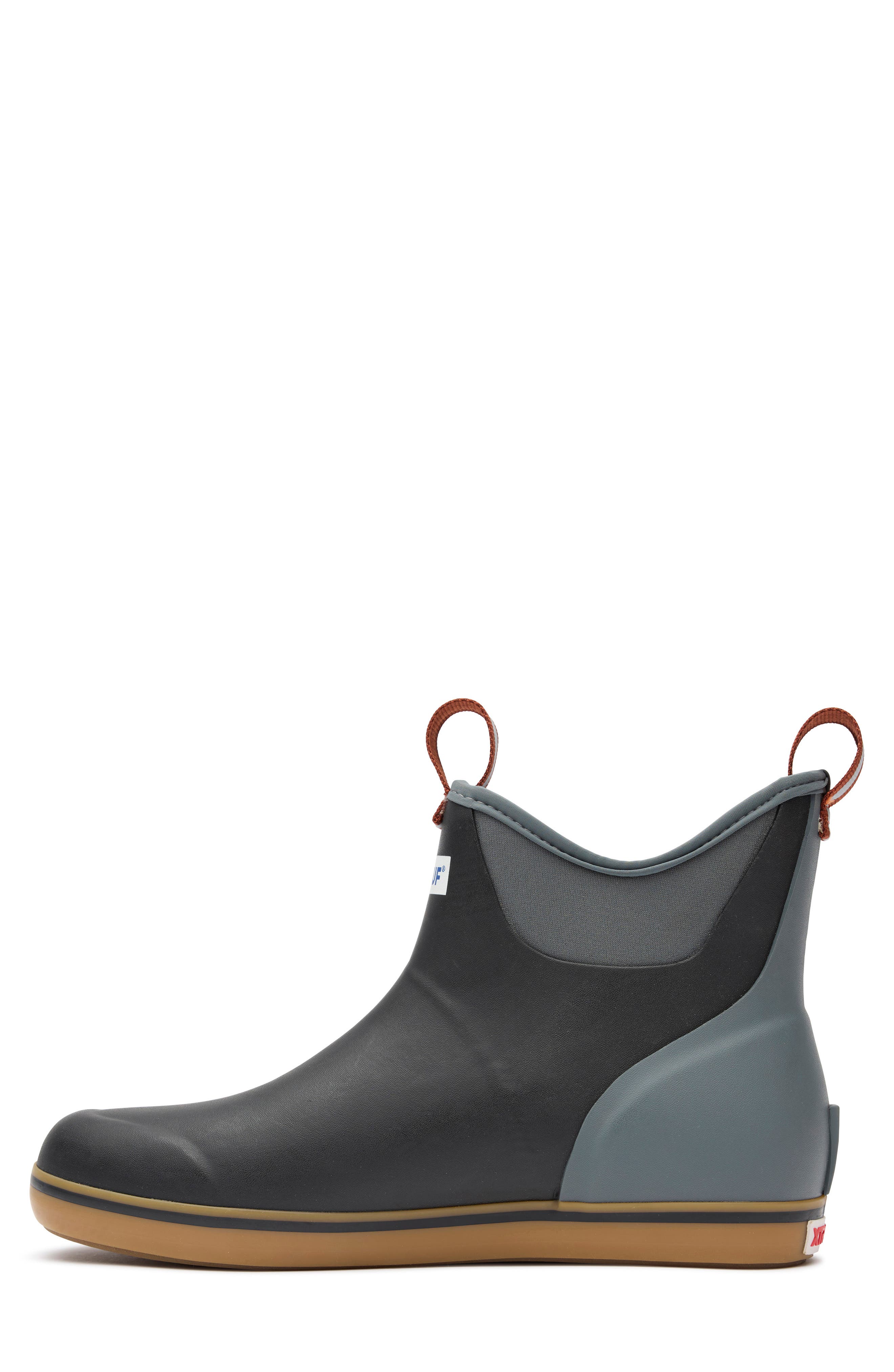 6-Inch Ankle Deck Boot, Alternate, color, BLACK/ DEEP STORM
