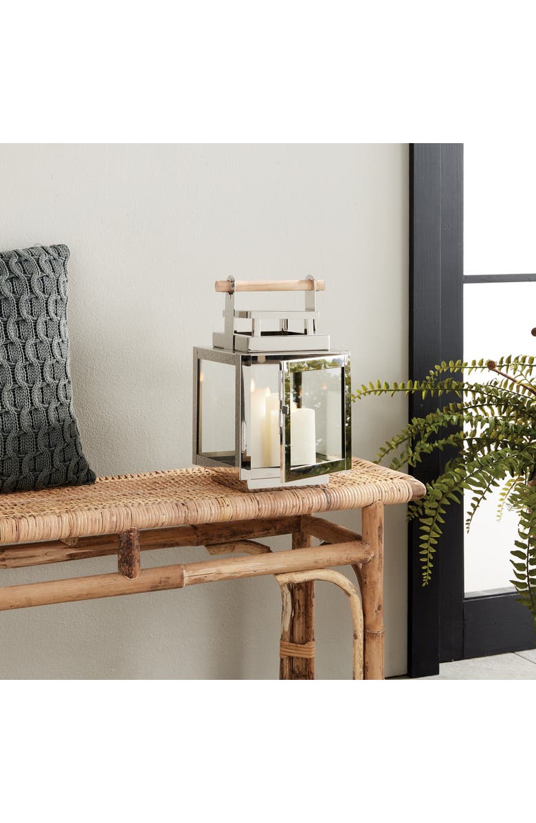 Napa Home & Garden Adwin Outdoor Lantern, Alternate, color, Silver