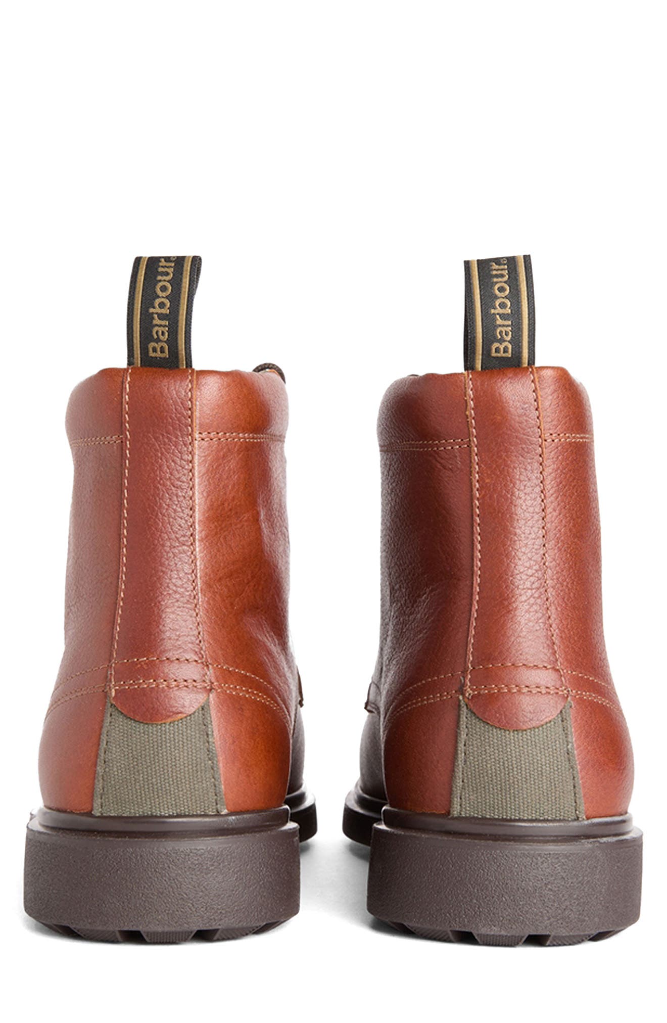 Bellister Leather Derby Boot, Alternate, color, CHESTNUT BROWN