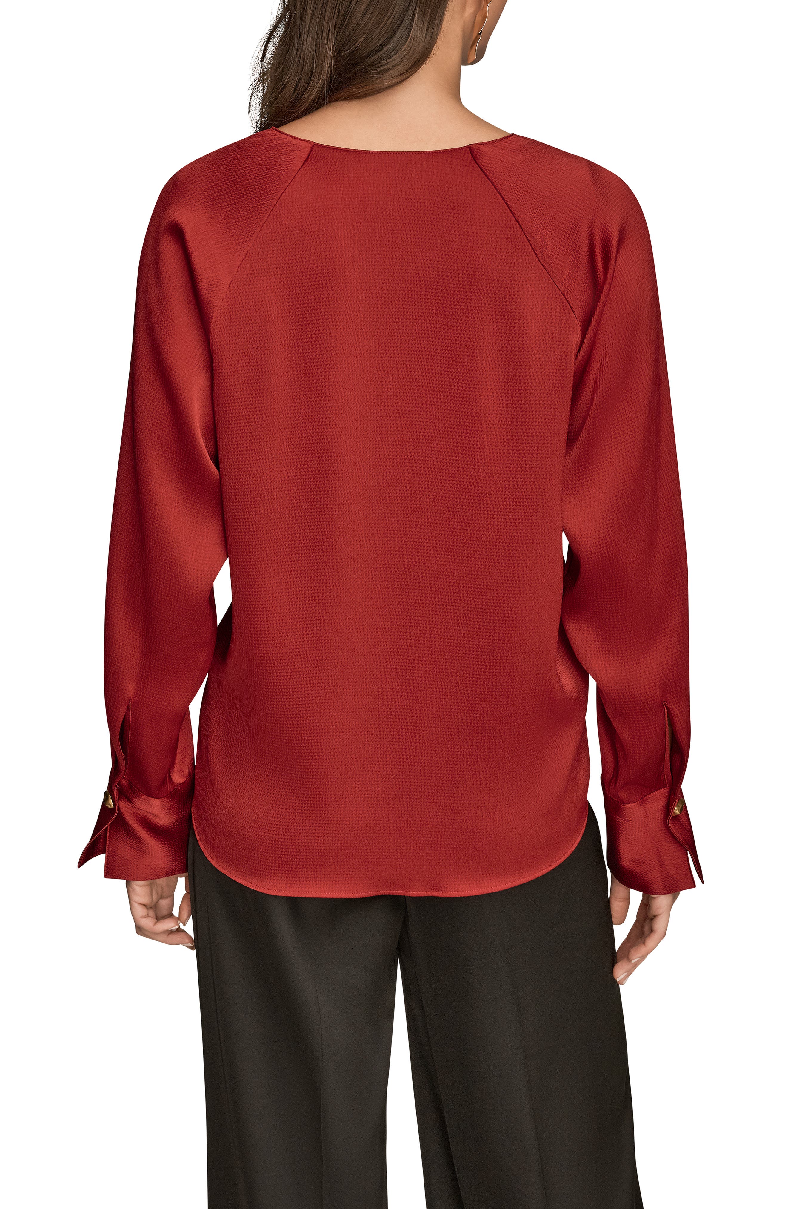 Hammered Satin Top - image 4