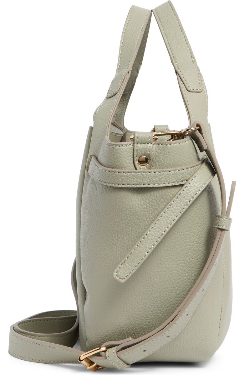 Nanette Lepore Walden Belted Satchel Bag, Alternate, color, Clary Sage